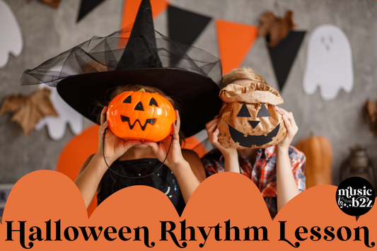 Halloween Rhythm Composition Activity for Elementary Music Students