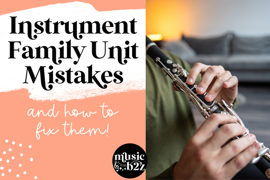 The Biggest Mistakes Music Teachers Make When Teaching Instrument Families (and How to Avoid Them)