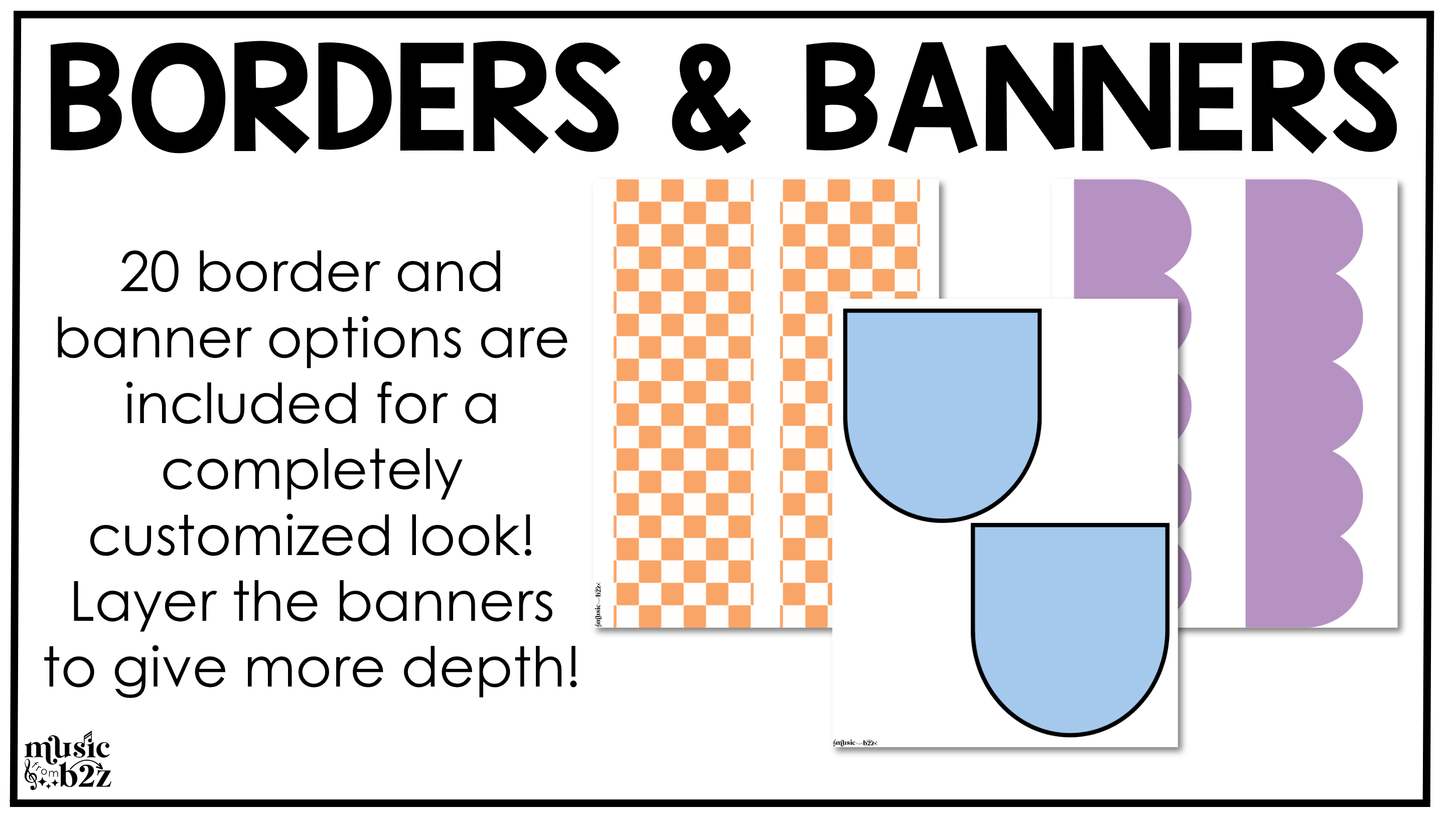 Easter Music Bulletin Board Spring Music Posters Elementary Music Decor