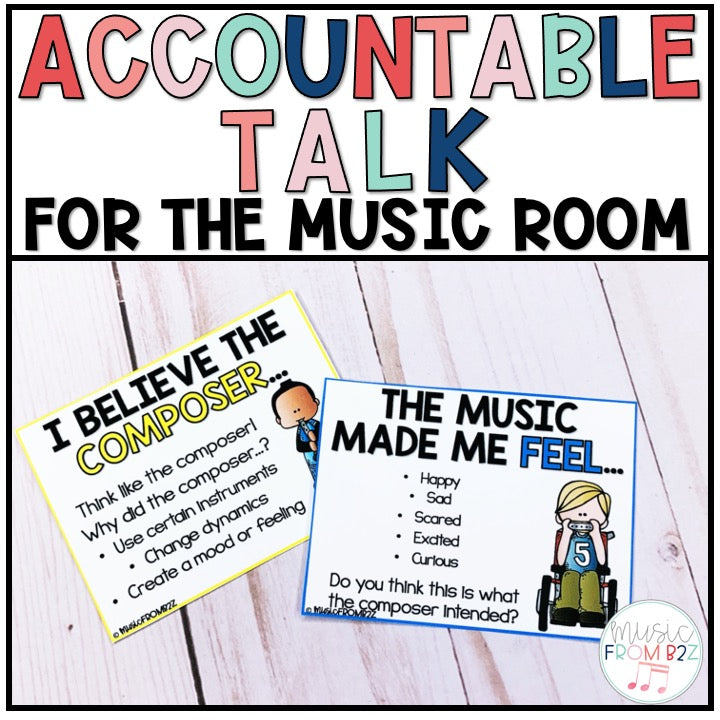 Accountable Talk for the Music Room