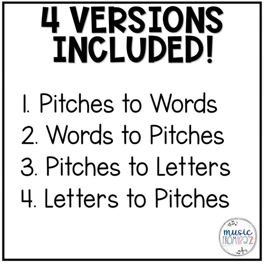 Halloween Treble Clef Notes Music Write the Room Game & Scavenger Hunt