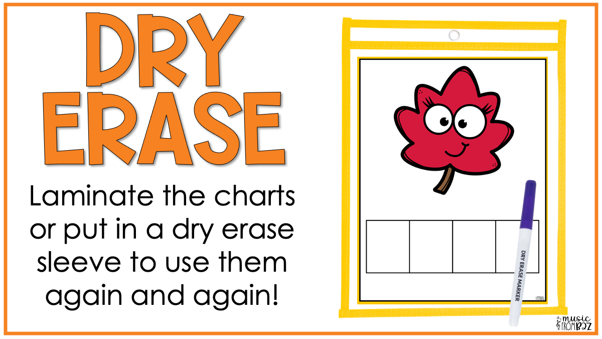 Fall Rhythm Worksheet Elementary Music Composition Centers & Activity for Autumn