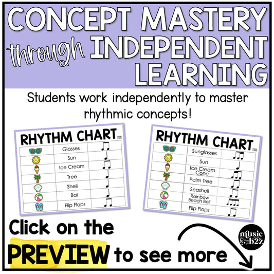 Seasonal Rhythm Cookies BUNDLE Elementary Music Centers Game Craft Composition
