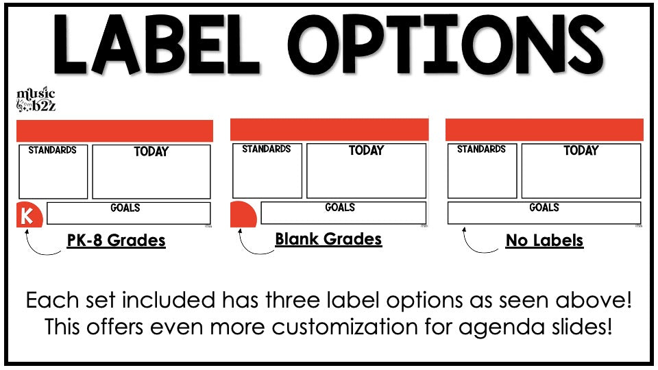 Daily Agenda Slides Google Slides Elementary Music Lesson Plan Template Editable