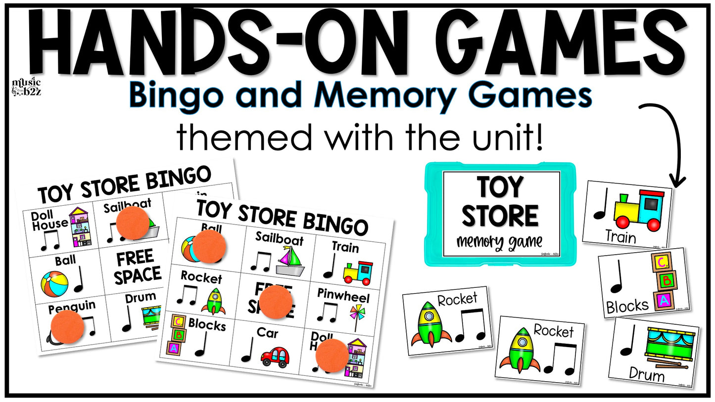 Quarter & Eighth Note Unit Elementary Music Ta Titi Lesson Activity Composition