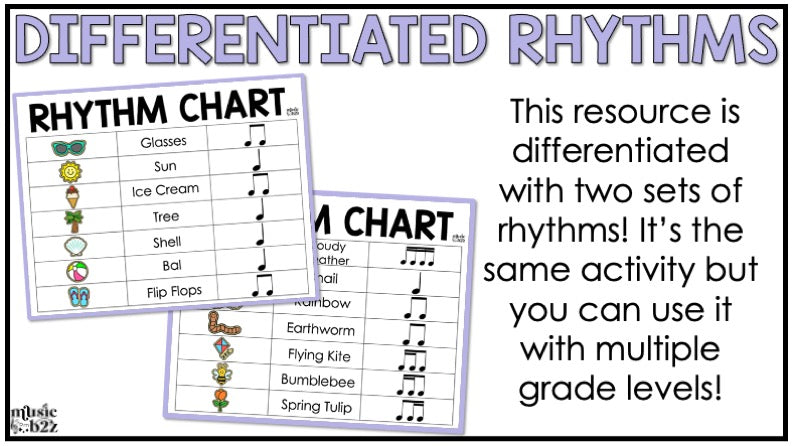 Seasonal Rhythm Cookies BUNDLE Elementary Music Centers Game Craft Composition