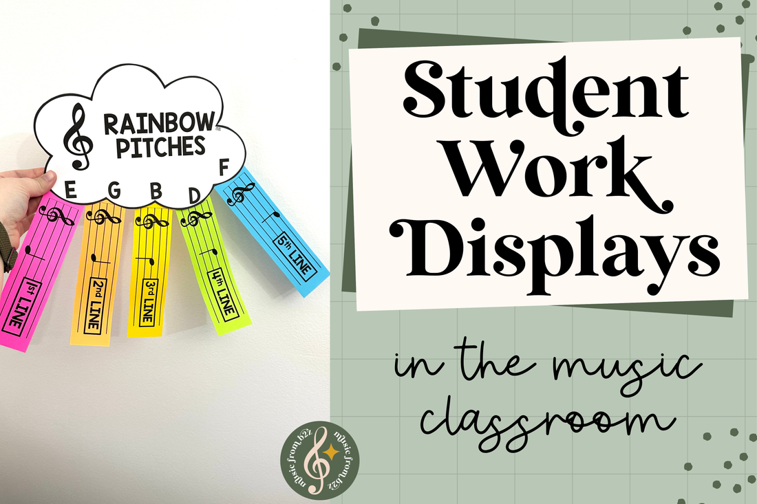 The Power of Student Work Displays in the Elementary Music Classroom