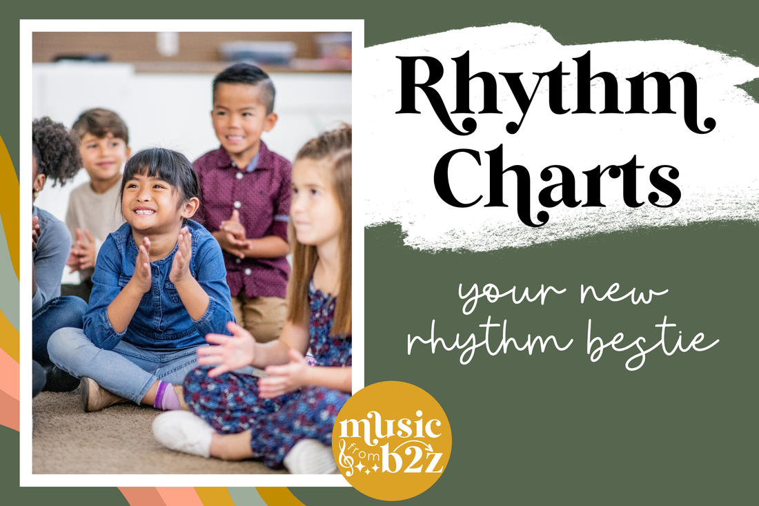 3 Ways to Use Rhythm Charts in Elementary Music