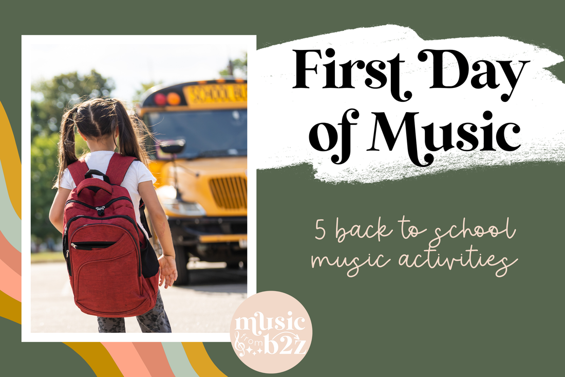 5 Go-To Activities for the First Day of Music