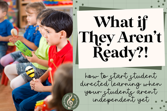 How to Start Student-Directed Learning When Your Students Aren’t Independent Yet