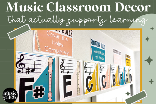 Music Room Decor That Actually Supports Learning (Not Just Vibes)