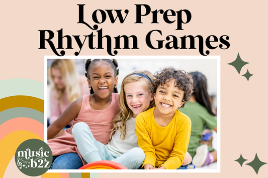 No-Prep (or Low-Prep) Rhythm Games That Actually Work in Elementary Music