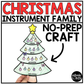 Christmas Music Craft Instrument Families Music Centers Music Sub Plans
