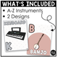 Neutral Music Alphabet Posters Music Classroom Decor Instrument Music Posters