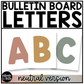 Neutral Bulletin Board Letters Numbers Symbols Elementary Music Classroom Decor