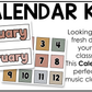 Neutral Calendar Kit Editable Elementary Music Classroom Decor Calendar Pieces