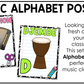 Bright Composition Notebook Music Alphabet Posters Music Classroom Decor