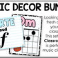 Pastel Composition Music Classroom Decor BUNDLE Music Posters Bulletin Board