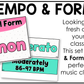 Bright Music Tempo & Form Posters Elementary Music Classroom Decor Editable