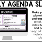 Pastel Composition Daily Agenda Slides Google Slides Elementary Music Lesson Plan Template