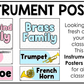 Pastel Instrument Families of the Orchestra Posters Elementary Music Classroom Decor