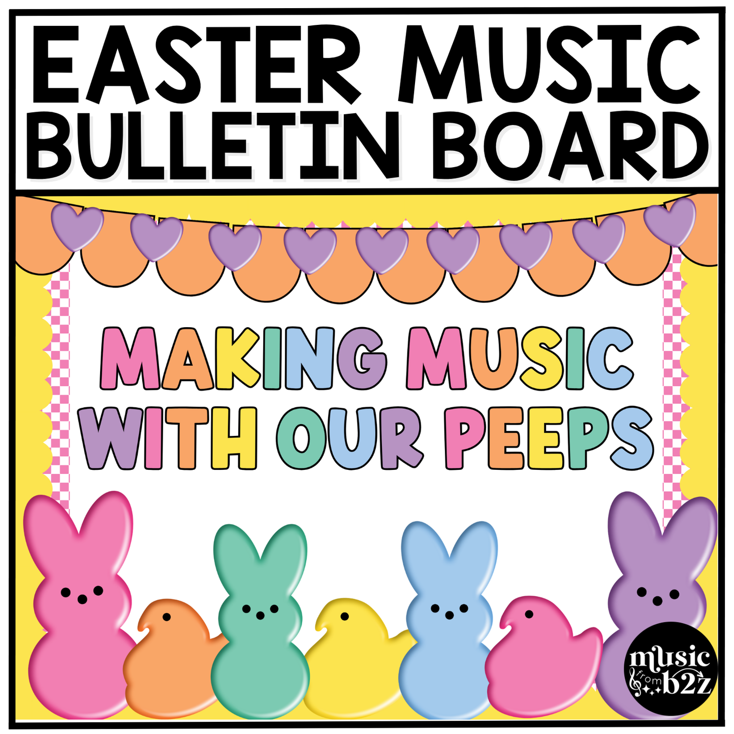 Easter Music Bulletin Board Spring Music Posters Elementary Music Decor
