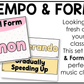 Pastel Music Tempo & Form Posters Elementary Music Classroom Decor Editable