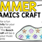 Summer Music Craft Music Bulletin Board Summer Music Sub Plans Dynamics