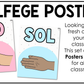 Pastel Solfege Hand Signs Posters Curwen Elementary Music Classroom Decor