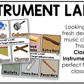 Neutral Classroom Instrument Labels Elementary Music Classroom Decor Editable