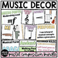 Pastel Composition Music Classroom Decor BUNDLE Music Posters Bulletin Board