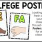 Bright Composition Solfege Hand Signs Posters Curwen Elementary Music Classroom Decor