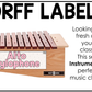 Pastel Orff Instrument Labels Elementary Music Classroom Decor Music Posters