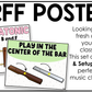 Pastel Orff Instrument Rules & Setups Posters Elementary Music Classroom Decor
