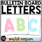 Pastel Bulletin Board Letters Numbers Symbols Elementary Music Classroom Decor