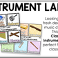 Pastel Composition Notebook Classroom Instrument Labels Music Classroom Decor