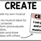 Neutral National Music Standards Posters Elementary Music Classroom Decor