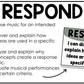 Neutral National Music Standards Posters Elementary Music Classroom Decor