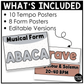 Neutral Music Tempo & Form Posters Elementary Music Classroom Decor Editable