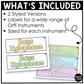 Pastel Orff Instrument Labels Elementary Music Classroom Decor Music Posters