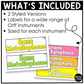Bright Orff Instrument Labels Elementary Music Classroom Decor Music Posters