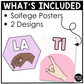 Pastel Solfege Hand Signs Posters Curwen Elementary Music Classroom Decor