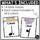Pastel Composition Note Value Posters Rhythm Durations Elementary Music Classroom Decor