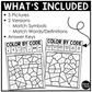 Summer Music Coloring Pages Rhythm Worksheets Summer Music Color by Note