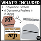 Neutral Music Symbols & Dynamics Posters Elementary Music Classroom Decor