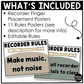 Neutral Recorder Fingering Charts & Rules Posters Music Classroom Decor