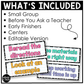 Bright Composition Music Rules & Expectations Posters Elementary Music Classroom Decor