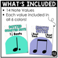 Bright Note Value Posters Rhythm Durations Elementary Music Classroom Decor
