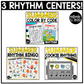 Summer Music Centers BUNDLE Rhythm Worksheets Summer Music Games