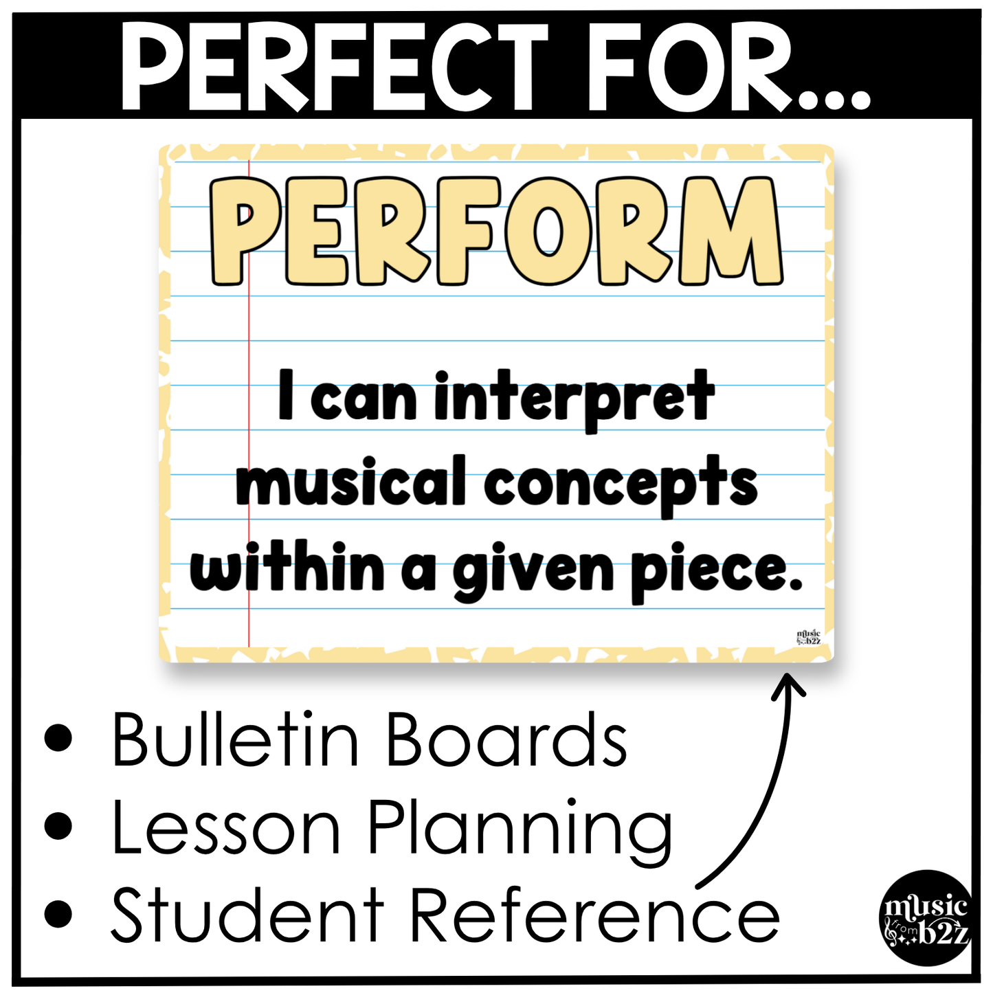 Pastel Composition National Music Standards Posters Elementary Music Classroom Decor